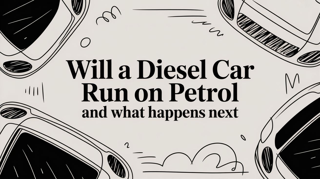 Will a Diesel Car Run on Petrol and What Happens Next