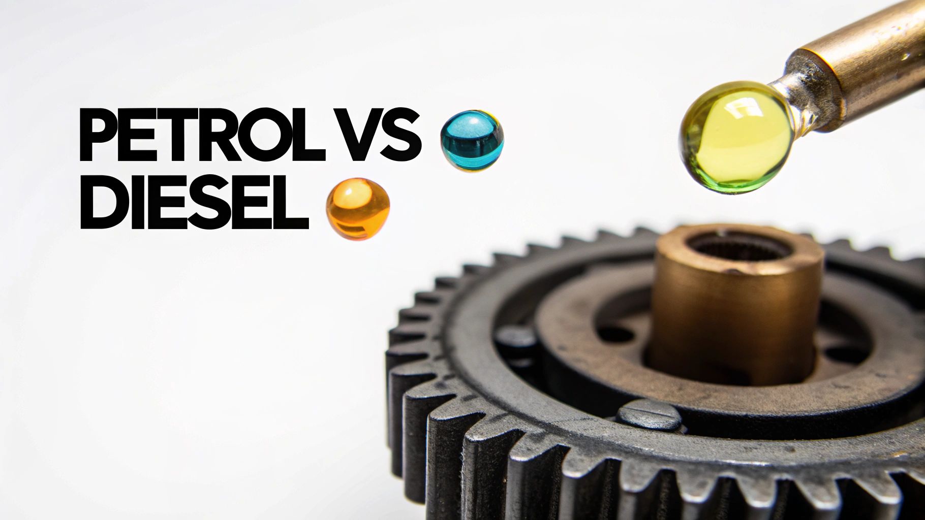 An abstract image showing the internal components of a diesel engine with gears and pistons.