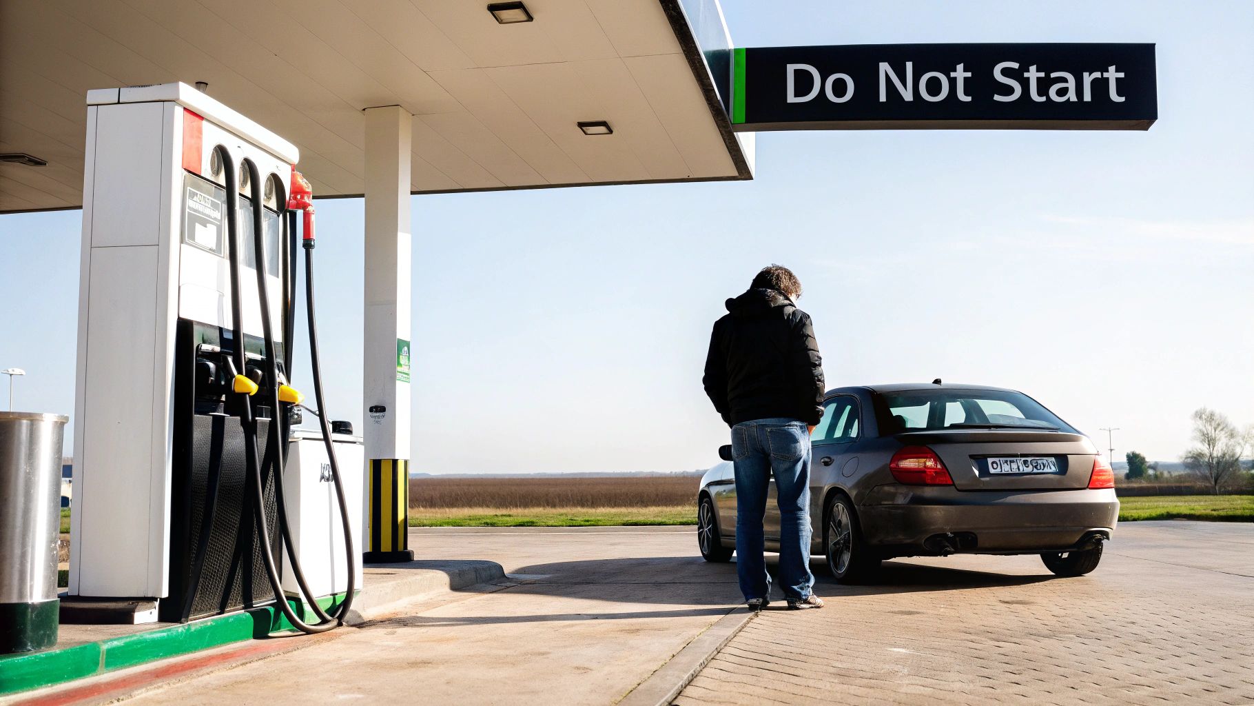 AdBlue contamination at fuel pump