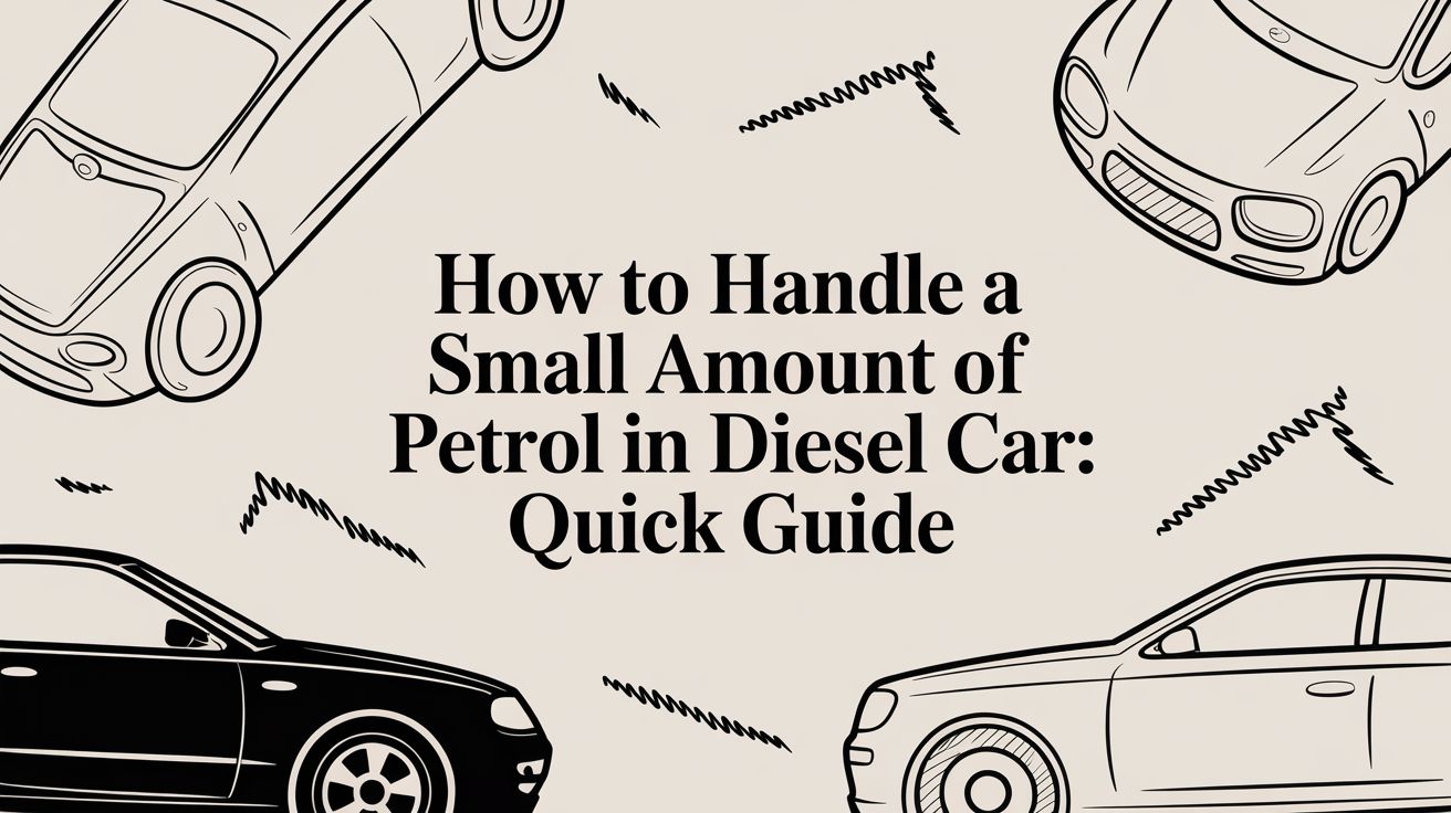 How to Handle a small amount of petrol in diesel car: Quick Guide