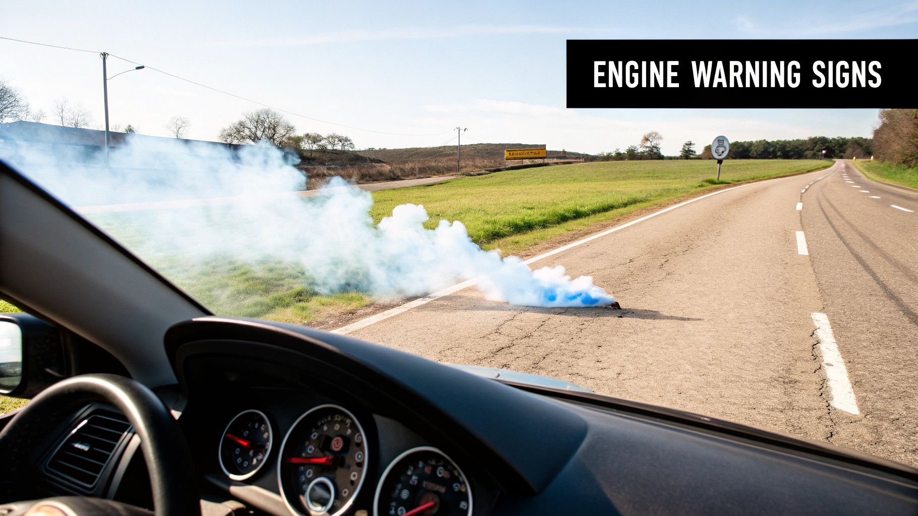 A mobile fuel drain technician working on a car at a petrol station.