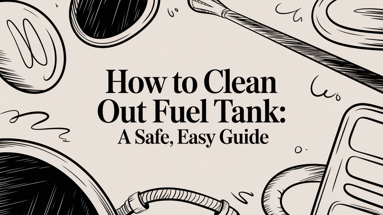 How to clean out fuel tank: A Safe, Easy Guide