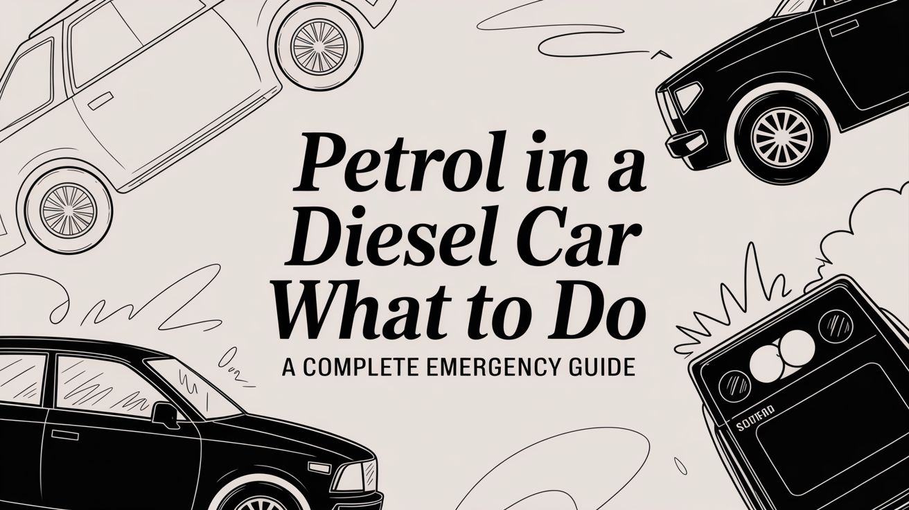 Petrol in a Diesel Car What to Do a Complete Emergency Guide