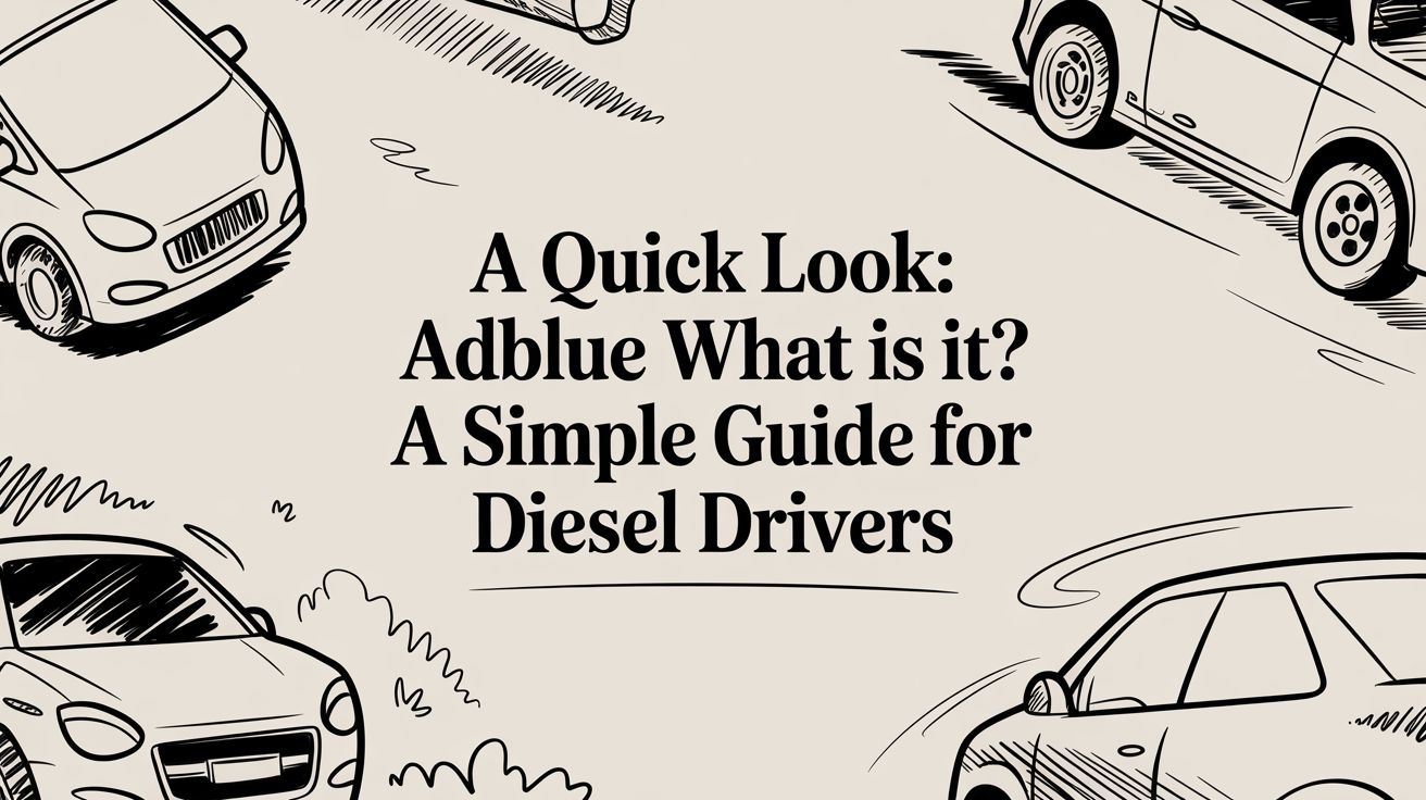 A Quick Look: adblue what is it? A Simple Guide for Diesel Drivers