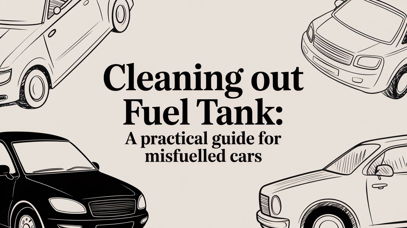 Cleaning Out Fuel Tank: A Practical Guide for Misfuelled Cars