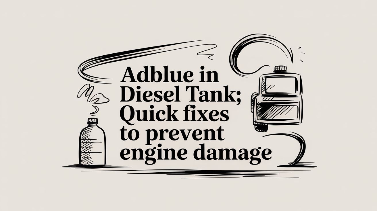 Adblue in diesel tank: Quick fixes to prevent engine damage