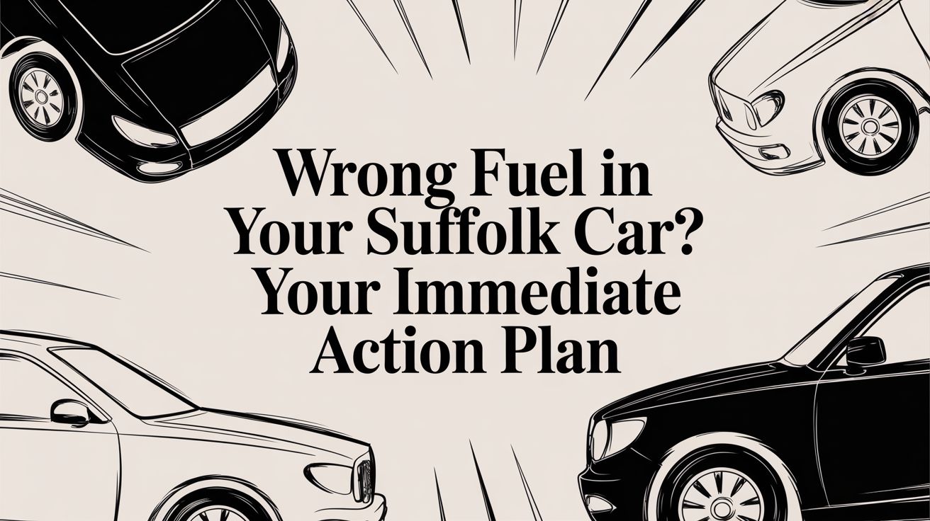 Wrong Fuel in Your Suffolk Car? Your Immediate Action Plan