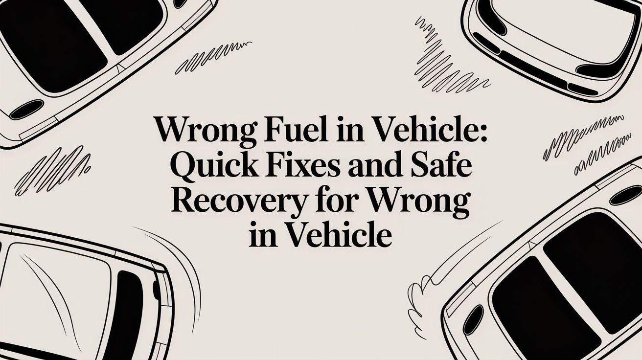 Wrong Fuel in Vehicle: Quick Fixes and Safe Recovery for wrong fuel in vehicle
