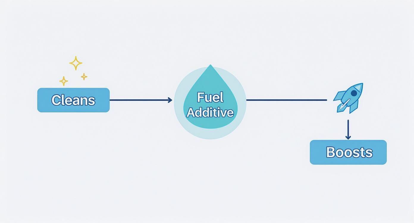 Infographic about what are fuel additives