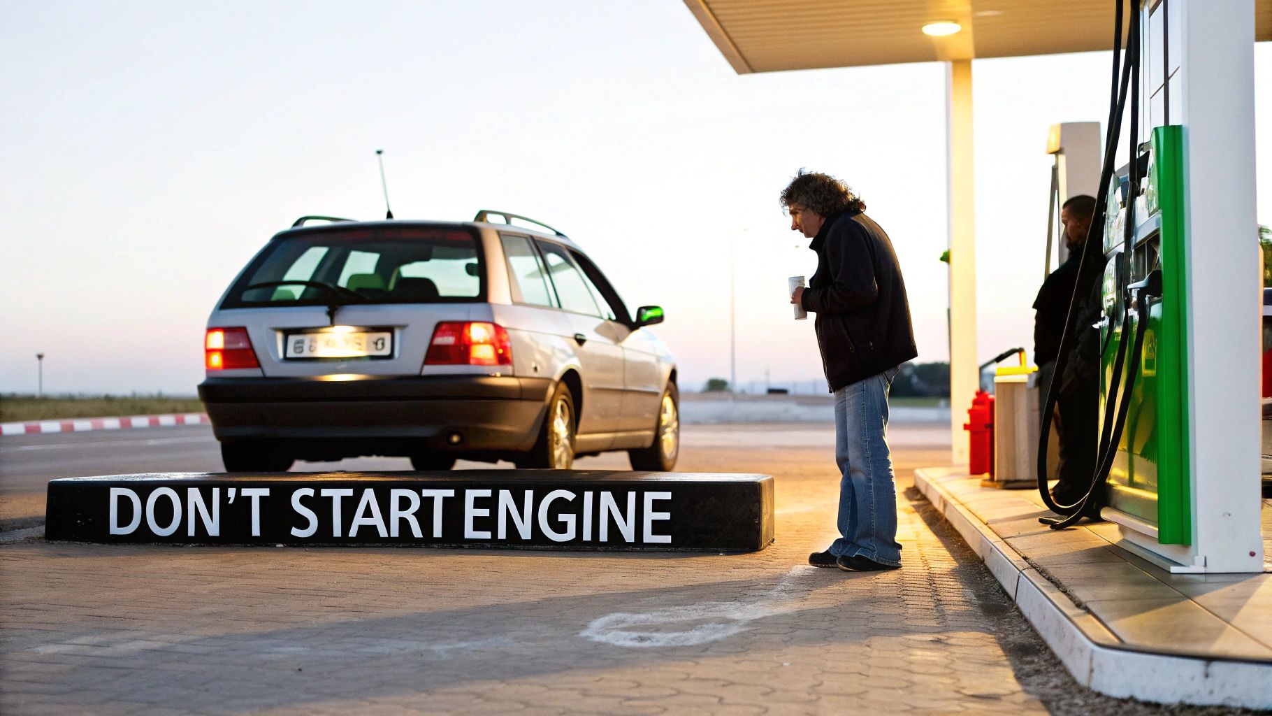 A close-up of a modern diesel engine's components under the bonnet.