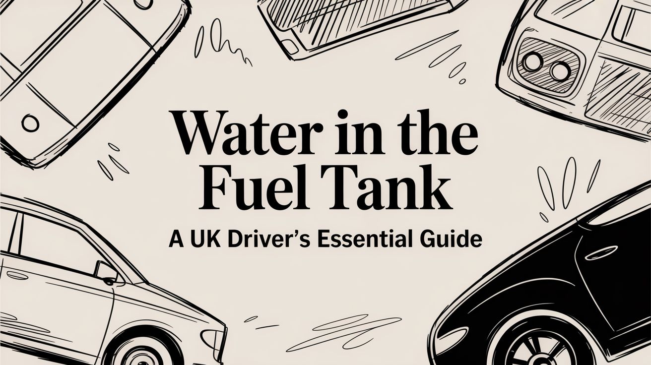 Water in the Fuel Tank A UK Driver's Essential Guide