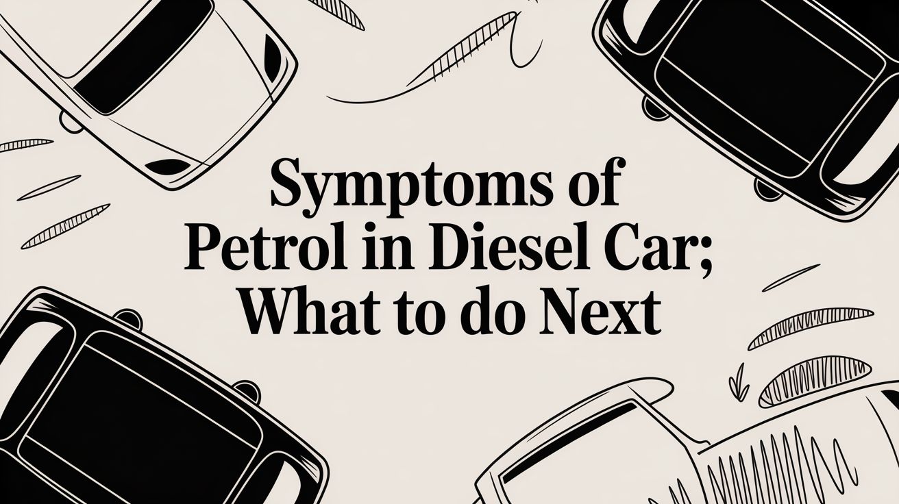 Symptoms of petrol in diesel car: What to Do Next