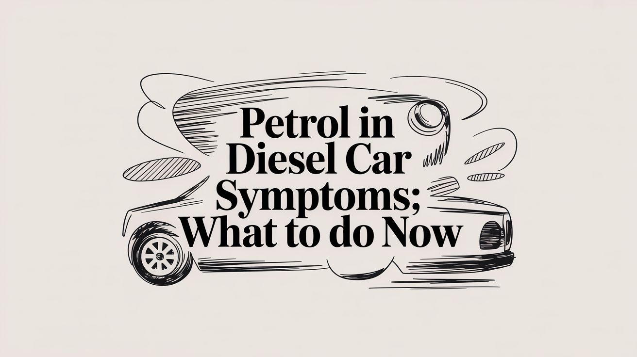 Petrol in Diesel Car Symptoms: What to Do Now