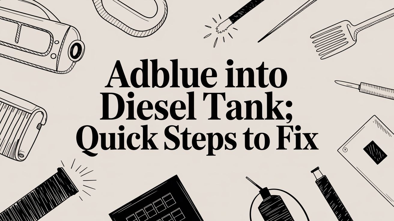 adblue into diesel tank