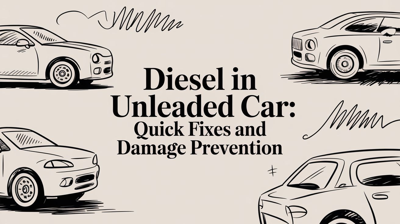 Diesel In Unleaded Car: Quick fixes and damage prevention
