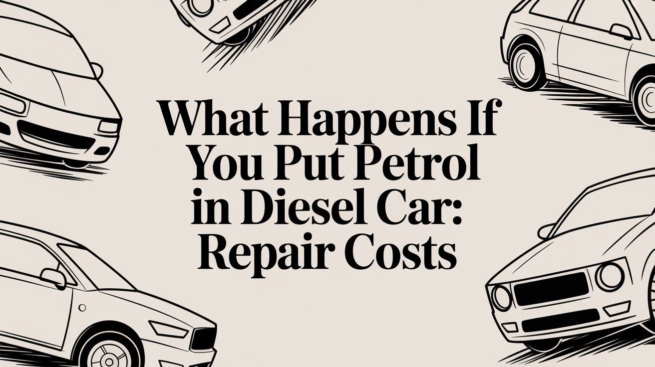 What happens if you put petrol in diesel car: Repair costs