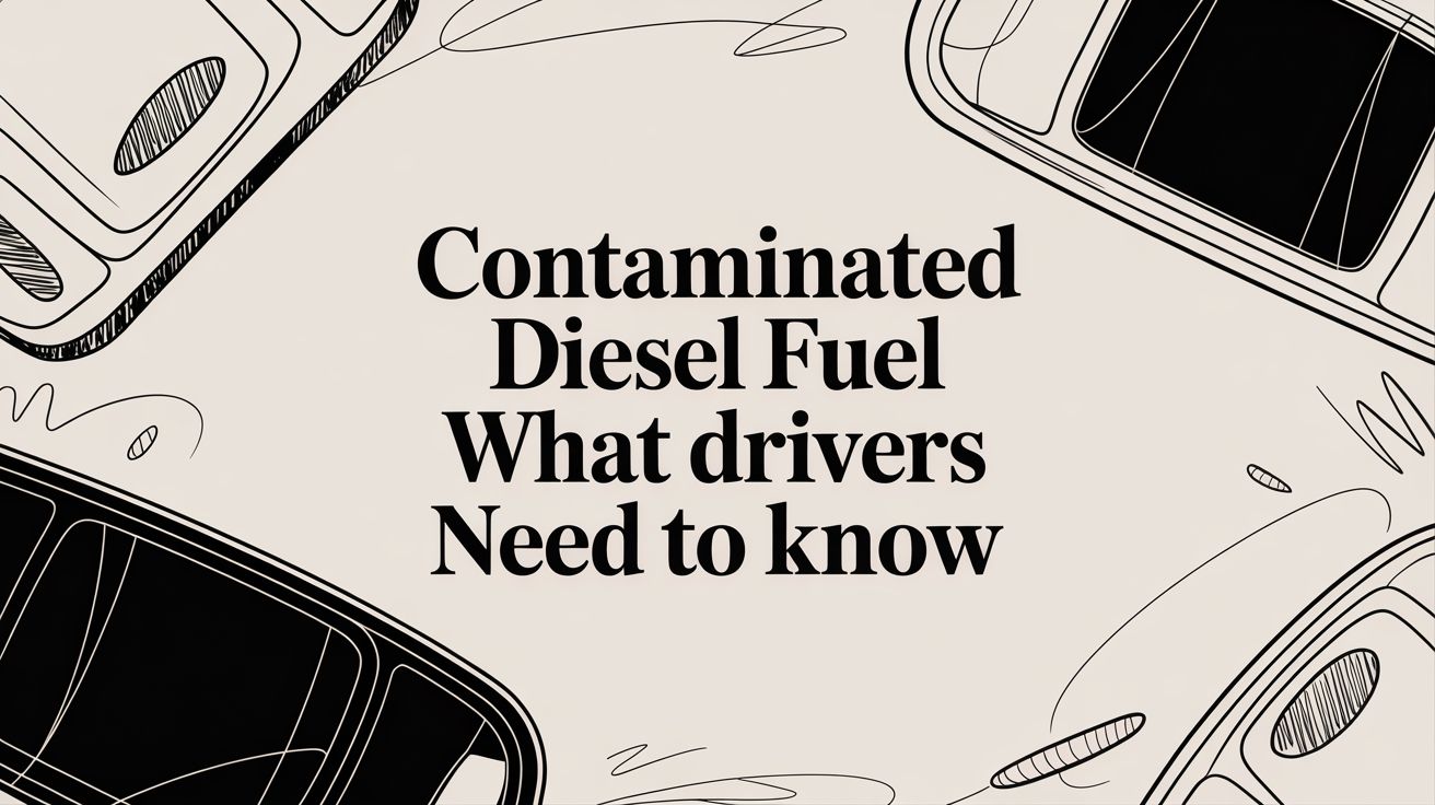 Contaminated Diesel Fuel What Drivers Need to Know