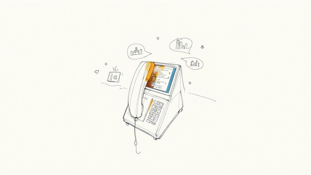 Screenshot of Marlie.ai's call answering interface showing real-time transcription and call data.