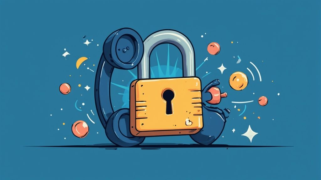 A locksmith dispatch center.