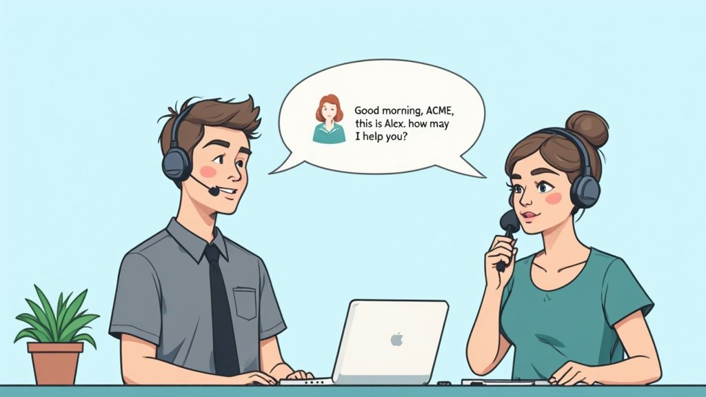 Professional Call Opening and Greeting