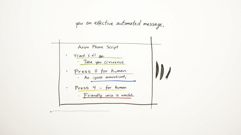 A person thoughtfully crafting a message on a digital interface, symbolizing the careful creation of effective automated communication.