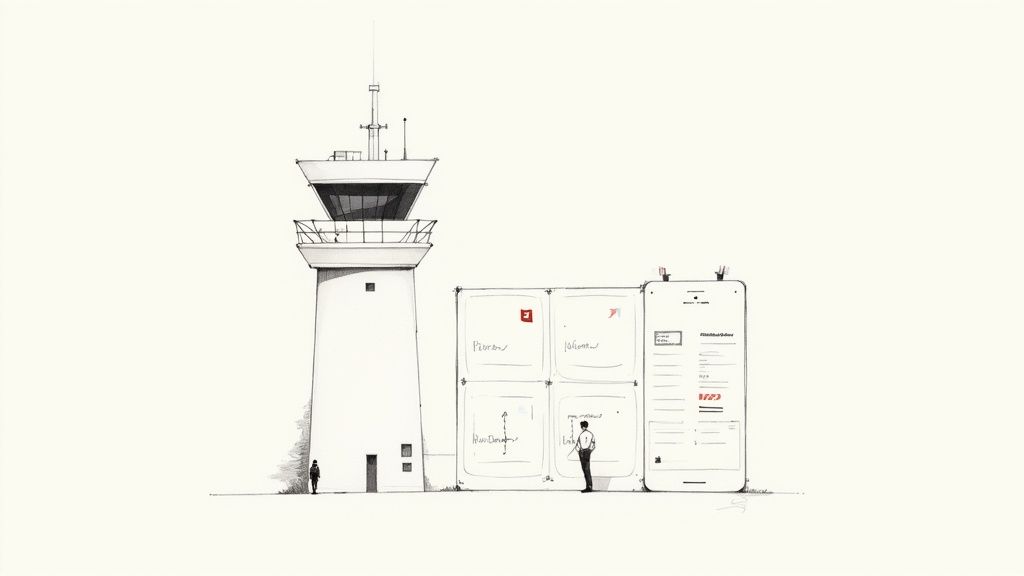 A locksmith working on a car door lock, representing the on-the-go nature of the job.