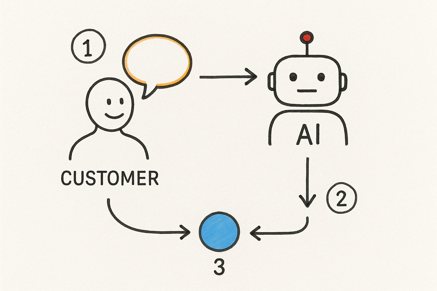 Infographic about replace ivr with ai