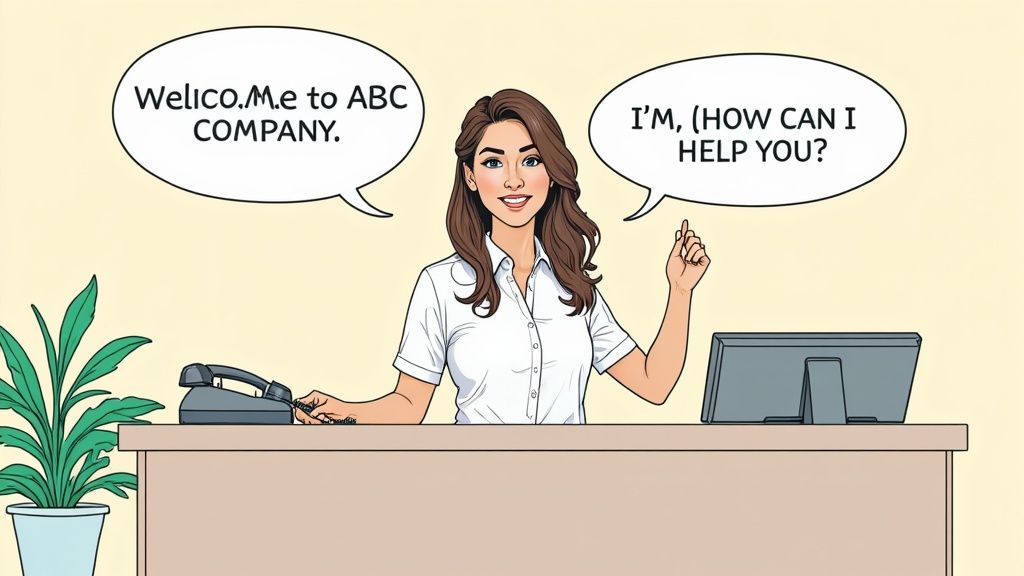 Standard Professional Greeting Script