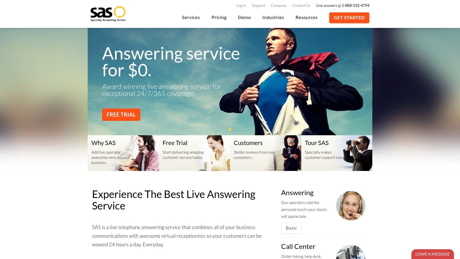 Specialty Answering Service