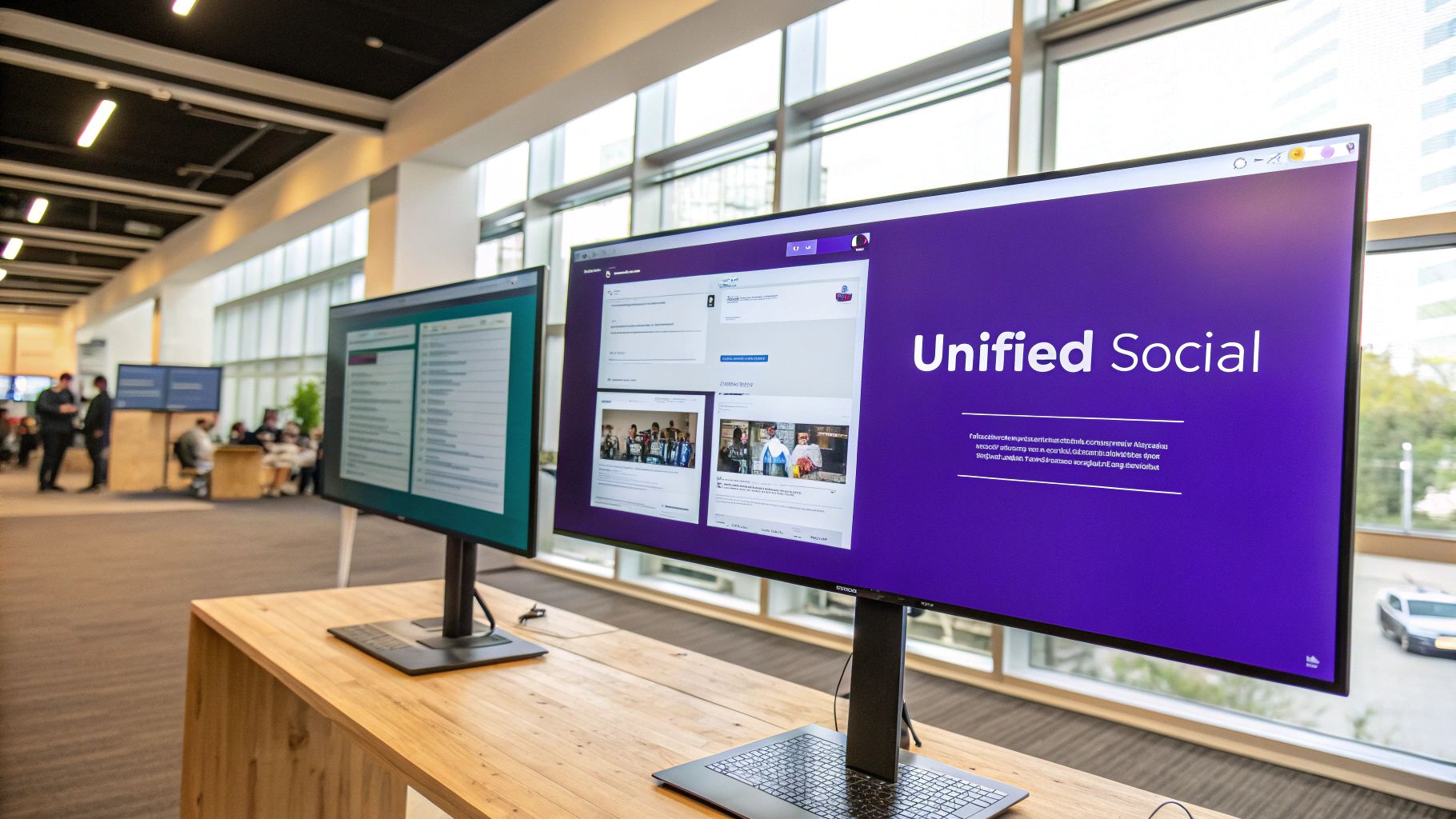 A person thoughtfully comparing options on a laptop screen, symbolizing the platform selection process.