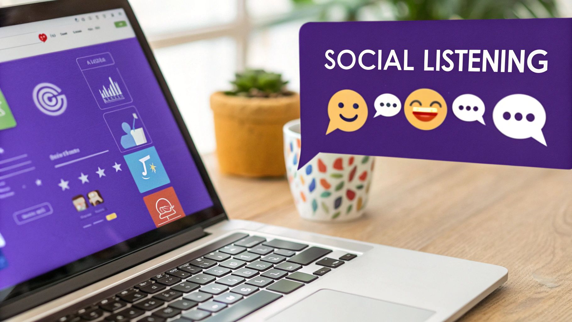 Social Media Listening and Sentiment Analysis