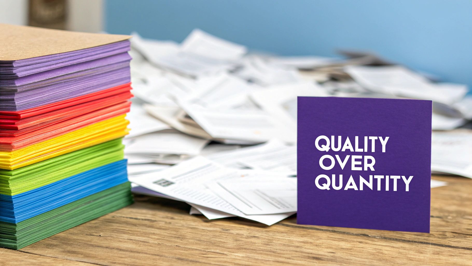 Focus on Quality Content Over Quantity