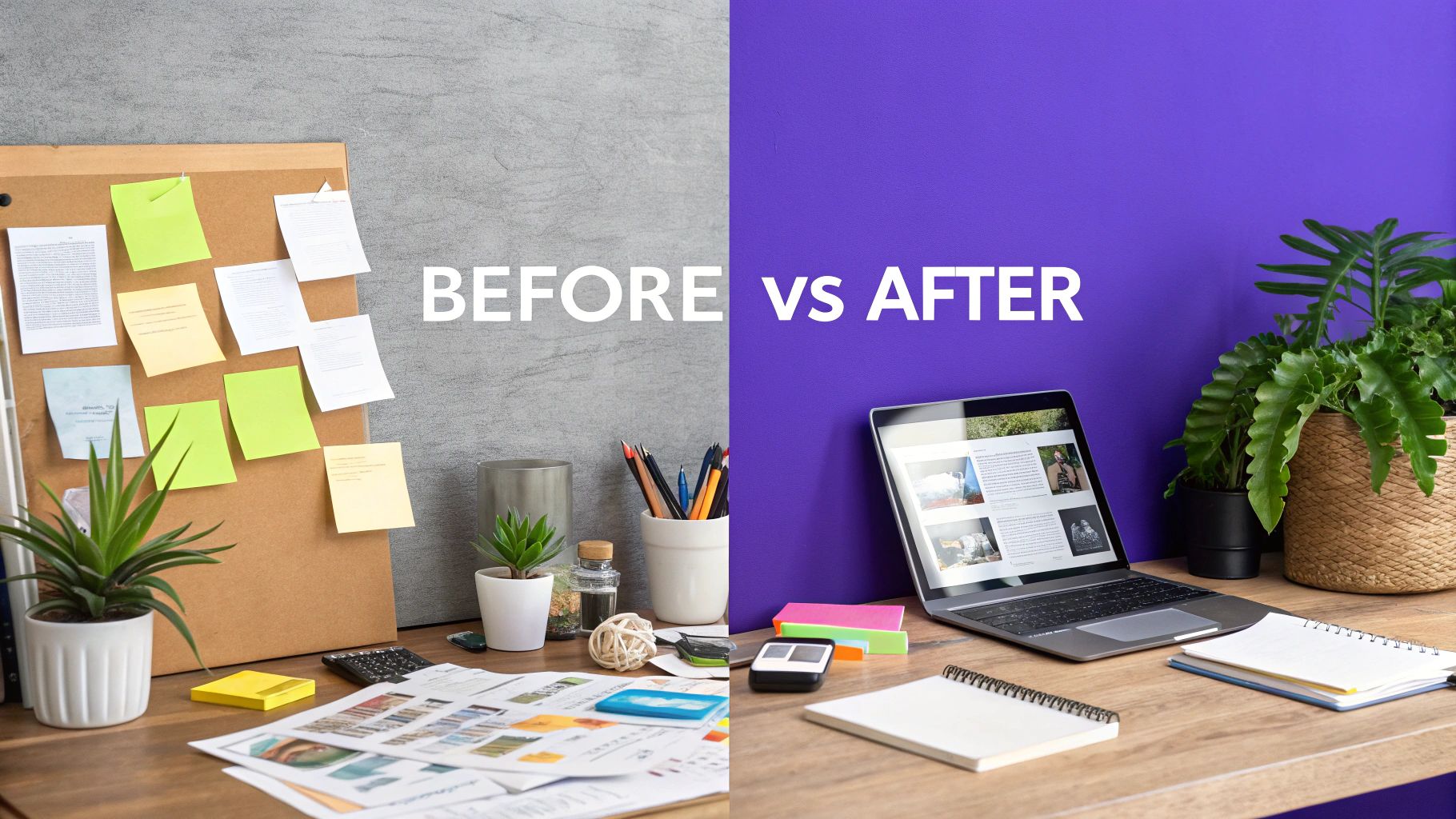 The Before-and-After Showcase Template