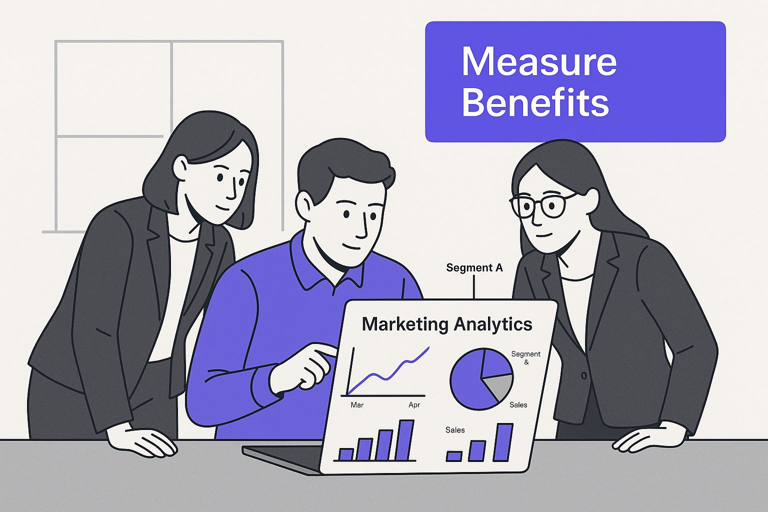 Infographic about roi of social media marketing