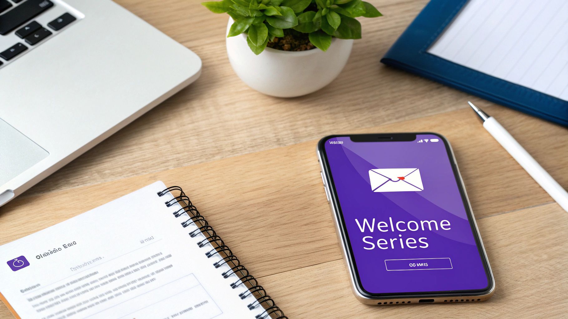 Welcome Email Series Workflow