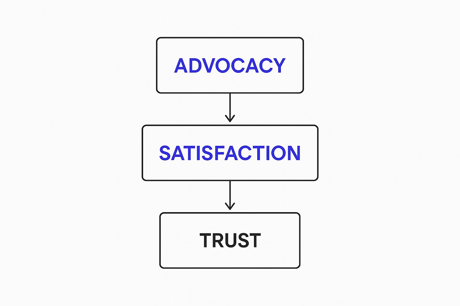 Infographic about what is customer advocacy