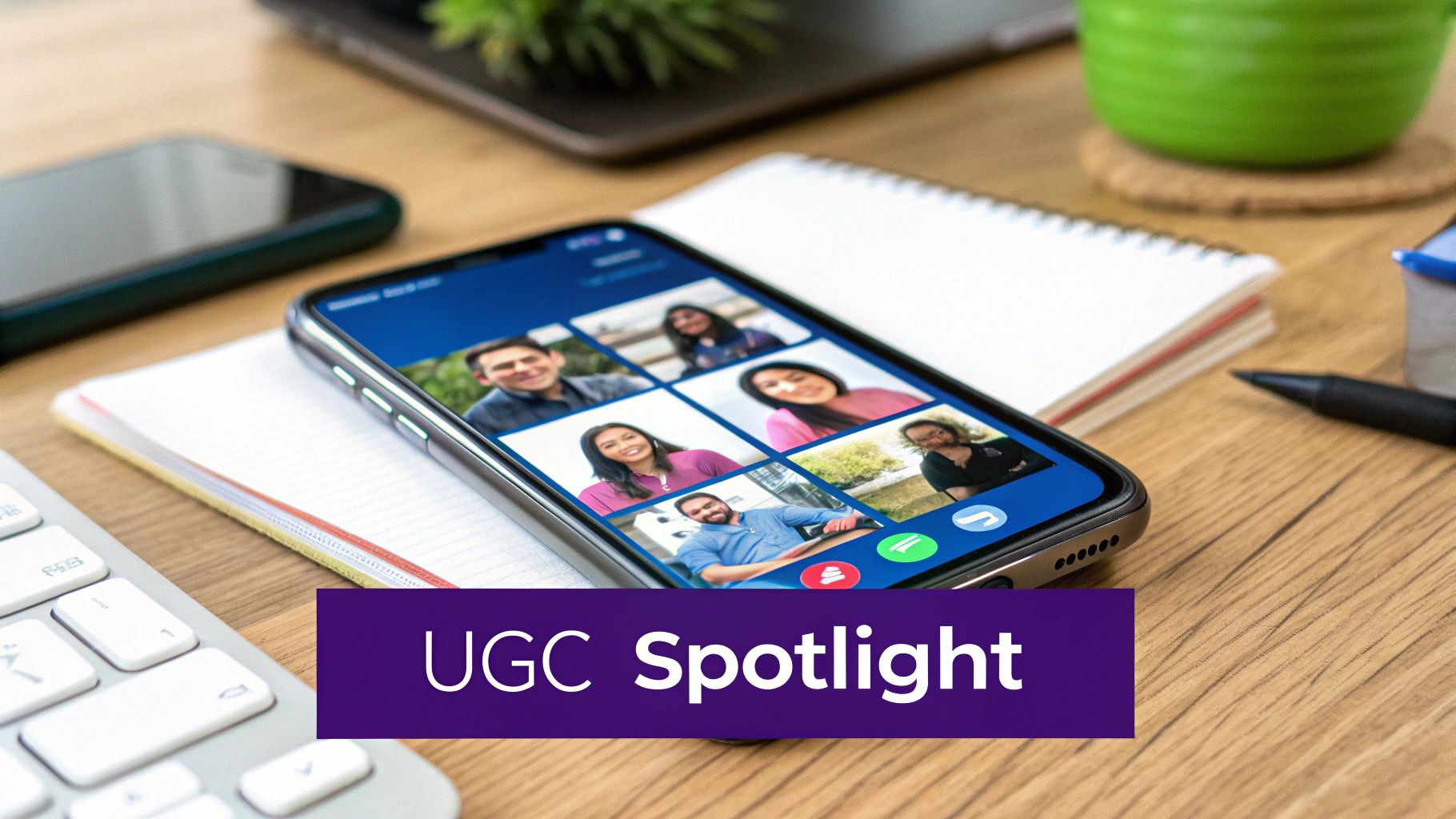 UGC-Driven Content Calendar
