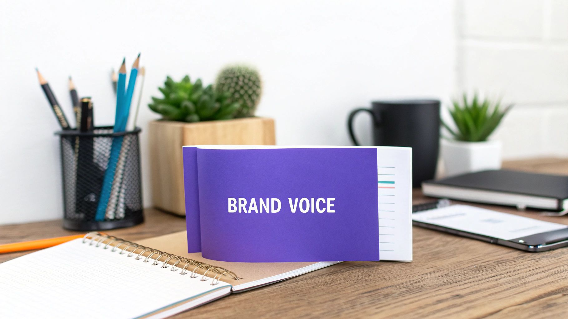 Develop a Strong Brand Voice and Visual Identity