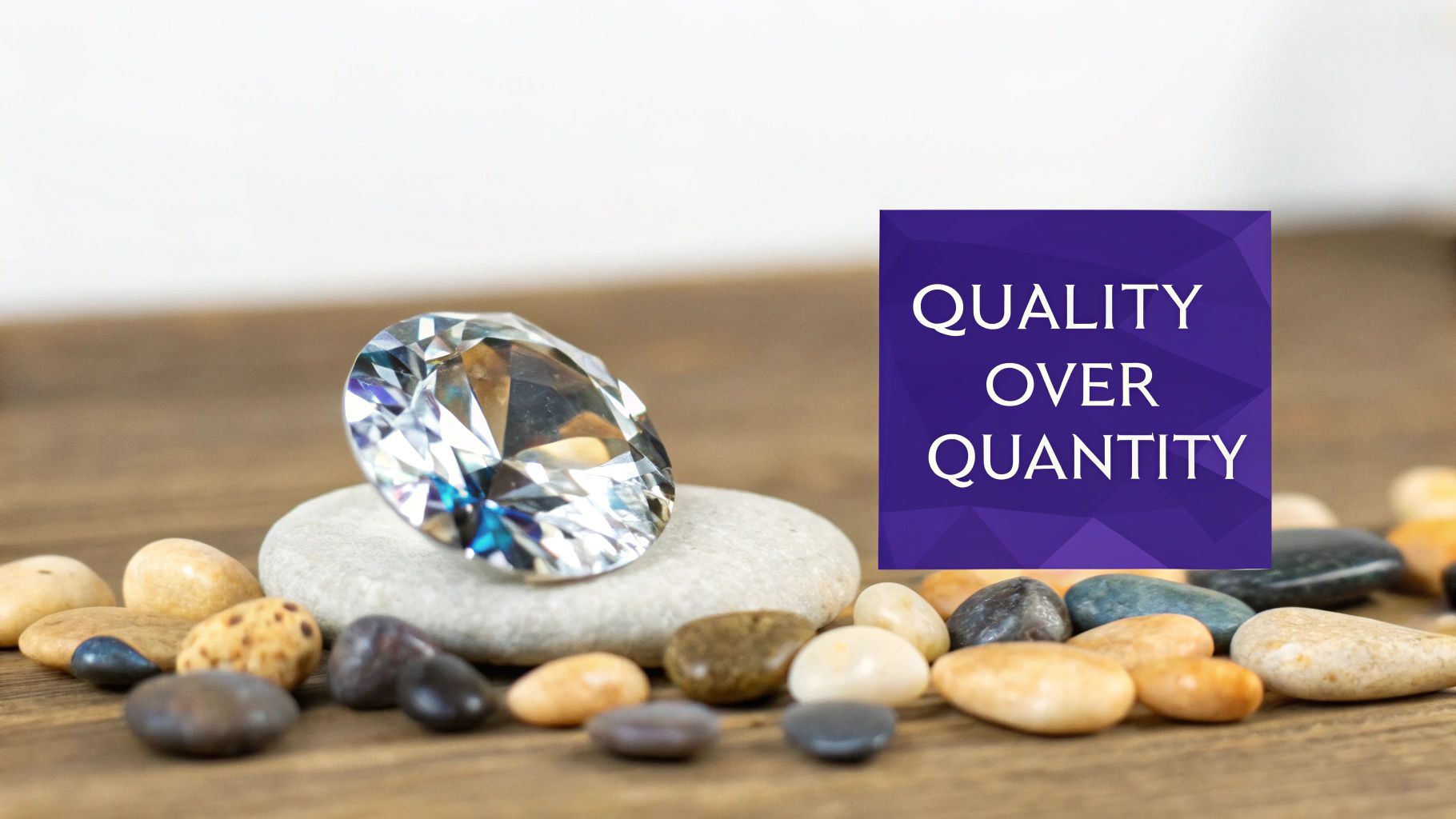 Focus on Quality Over Quantity