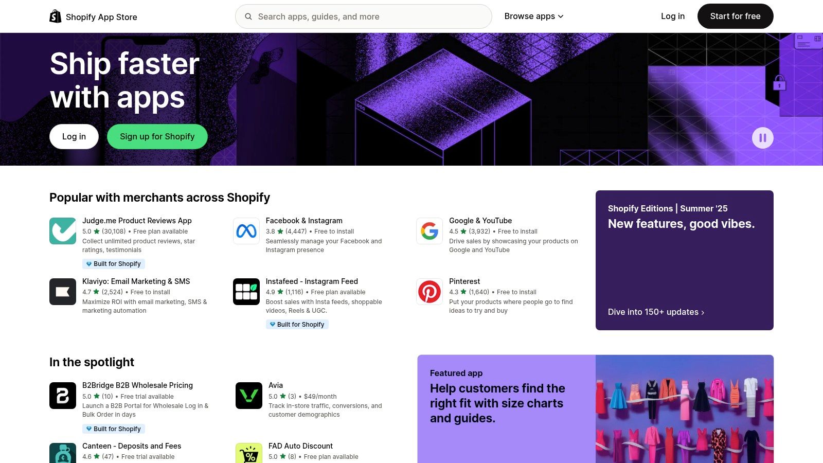 Shopify App Store