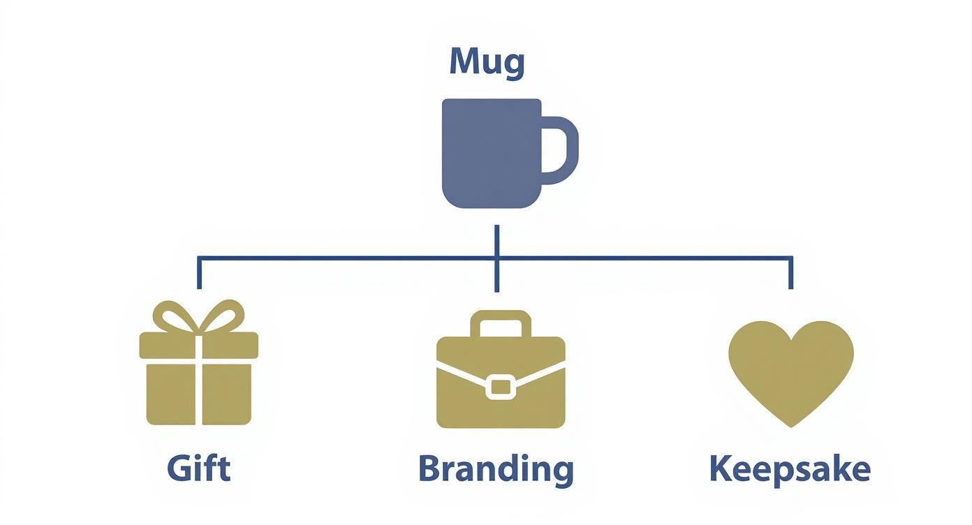 Infographic about personalised coffee mugs nz
