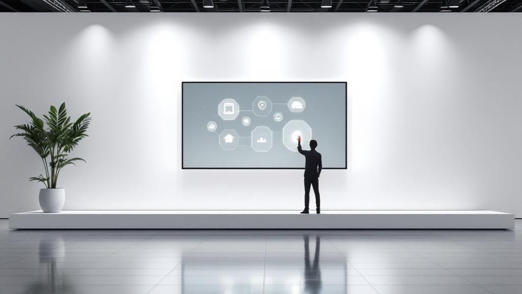 Interactive Digital Walls