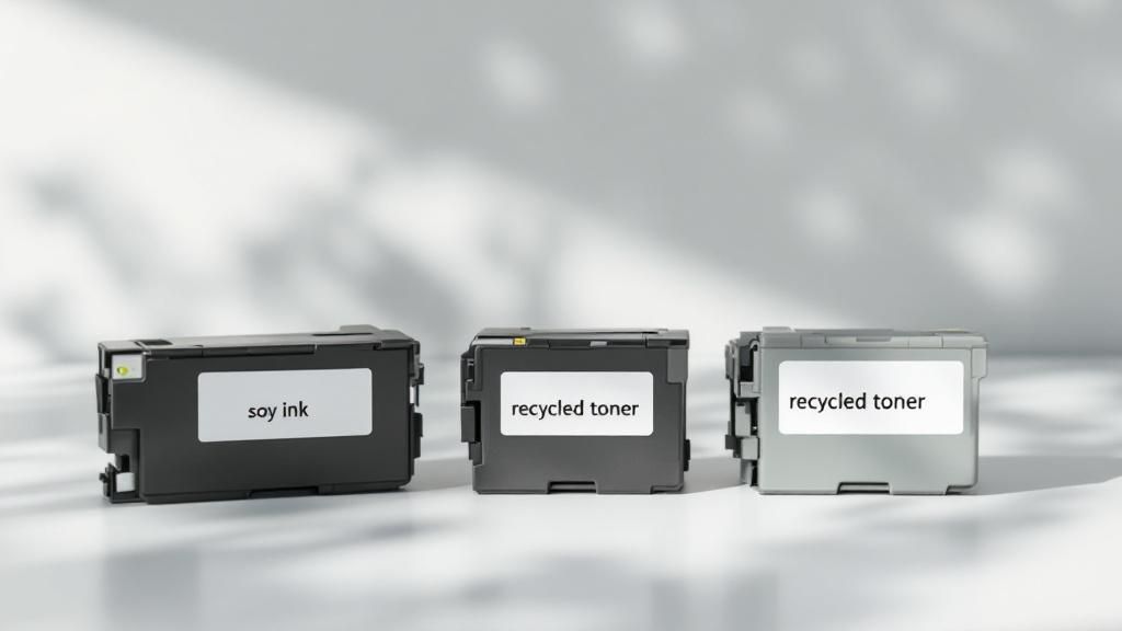 Eco-Friendly Ink and Toner Selection