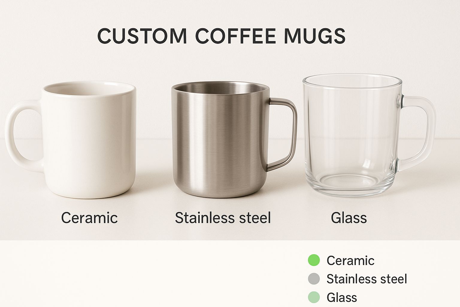 Infographic about custom coffee mugs nz