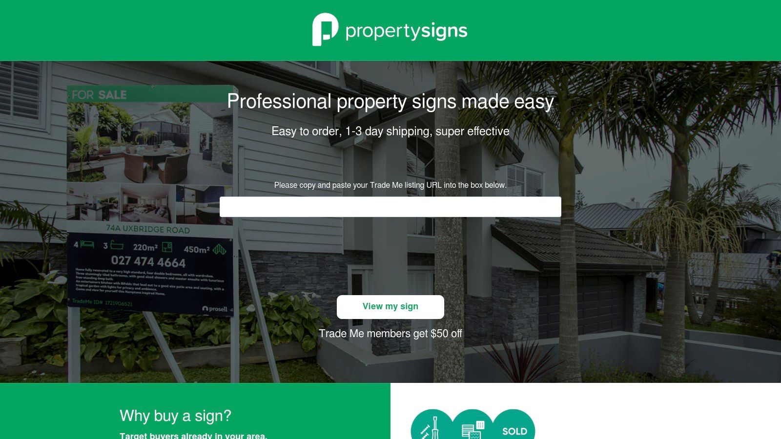 Property Signs