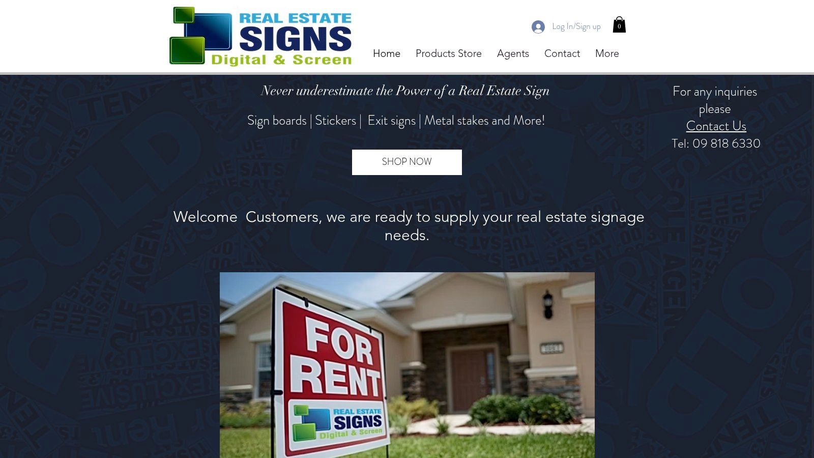 Real Estate Signs