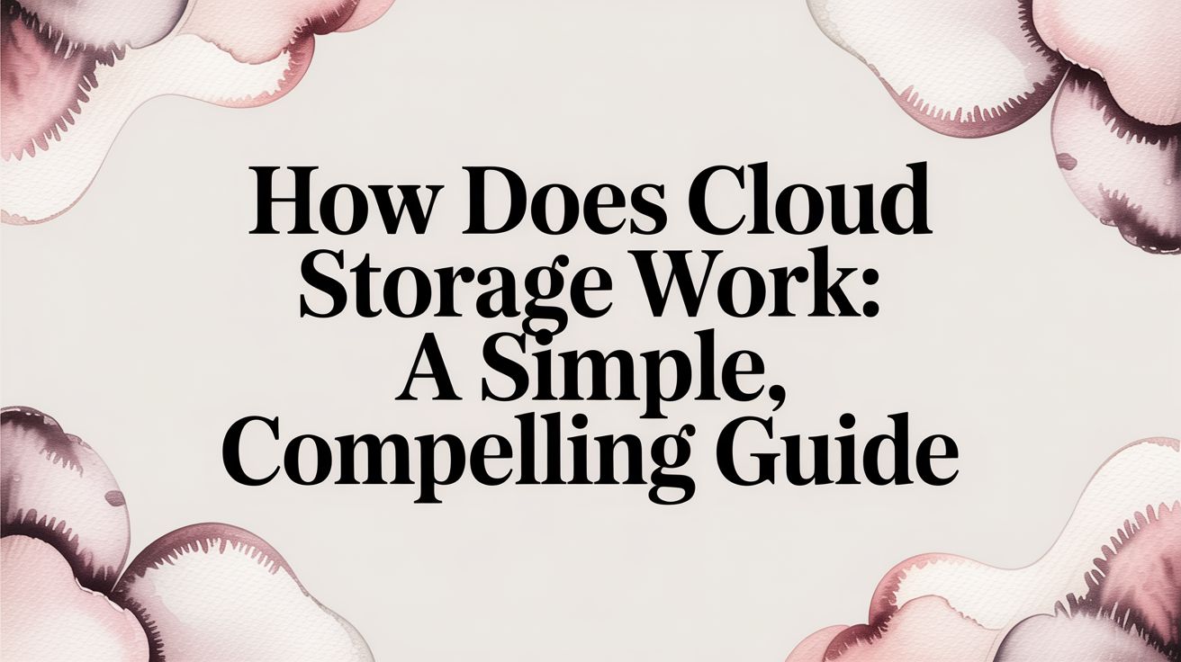 How Does Cloud Storage Work: a Simple, Compelling Guide