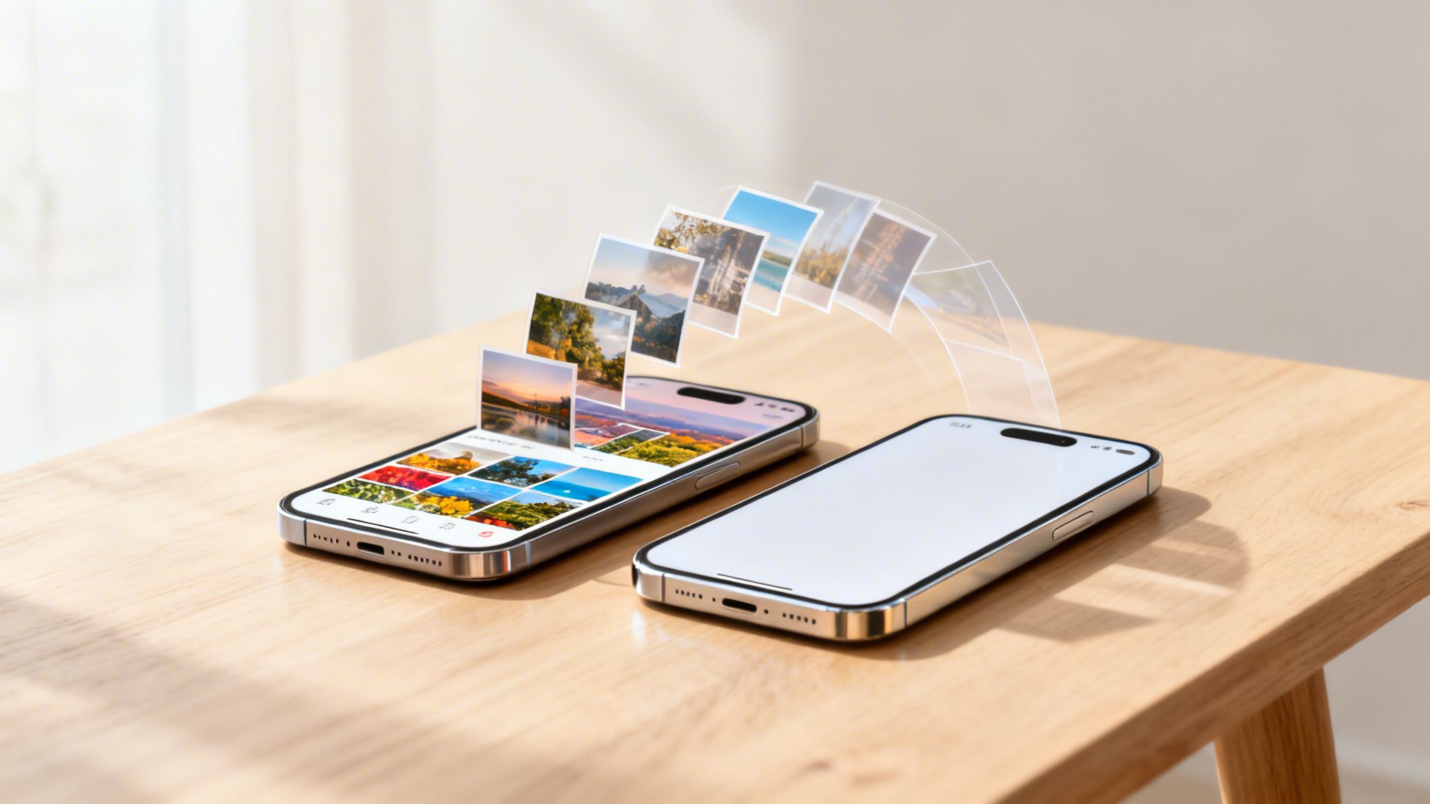 Quick Guide: how to transfer photos to new phone