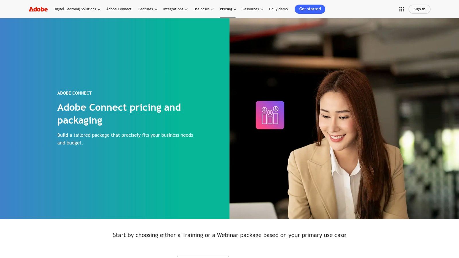 Adobe Connect pricing and plans