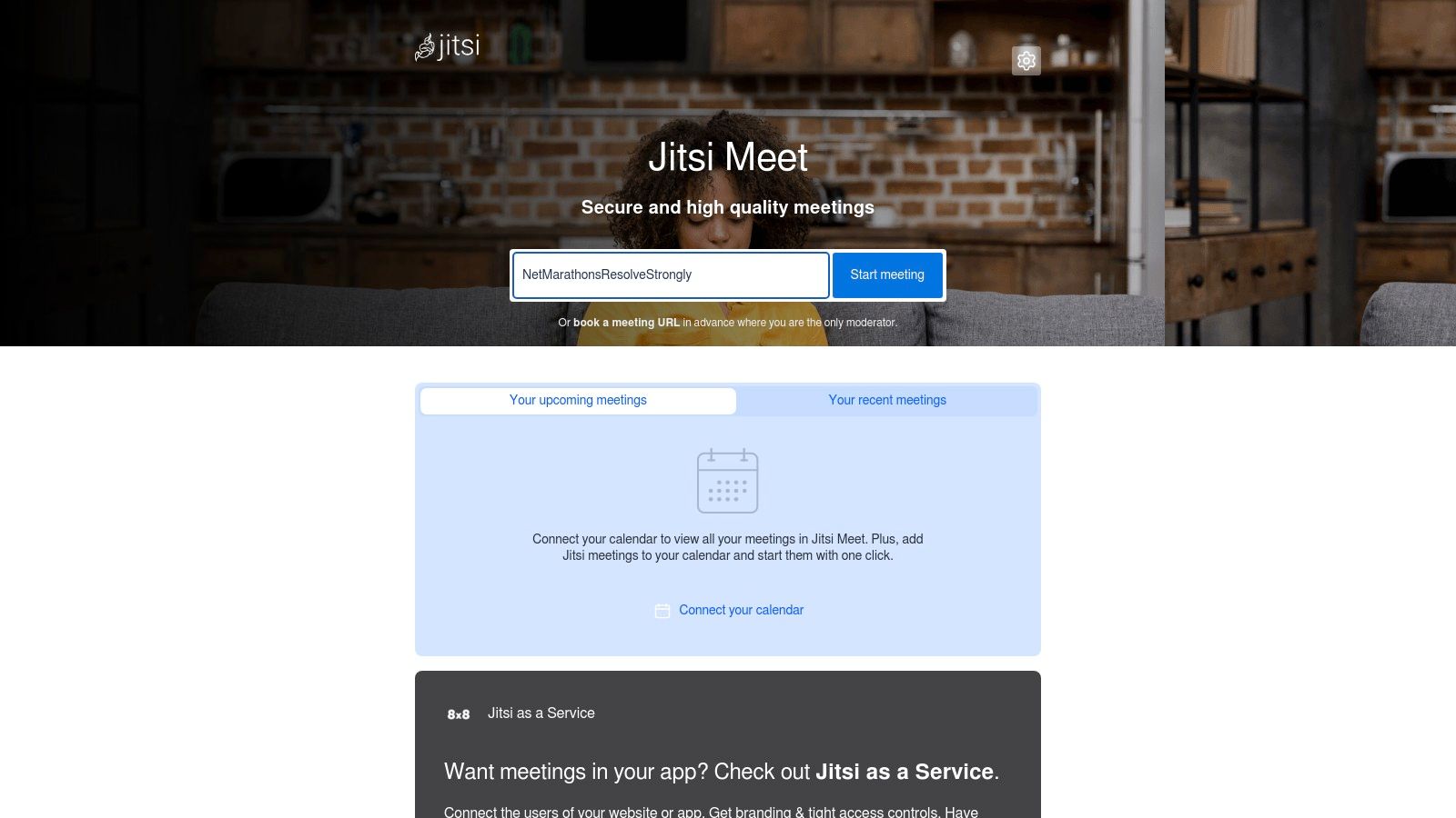 Jitsi Meet (meet.jit.si / Jitsi open source)